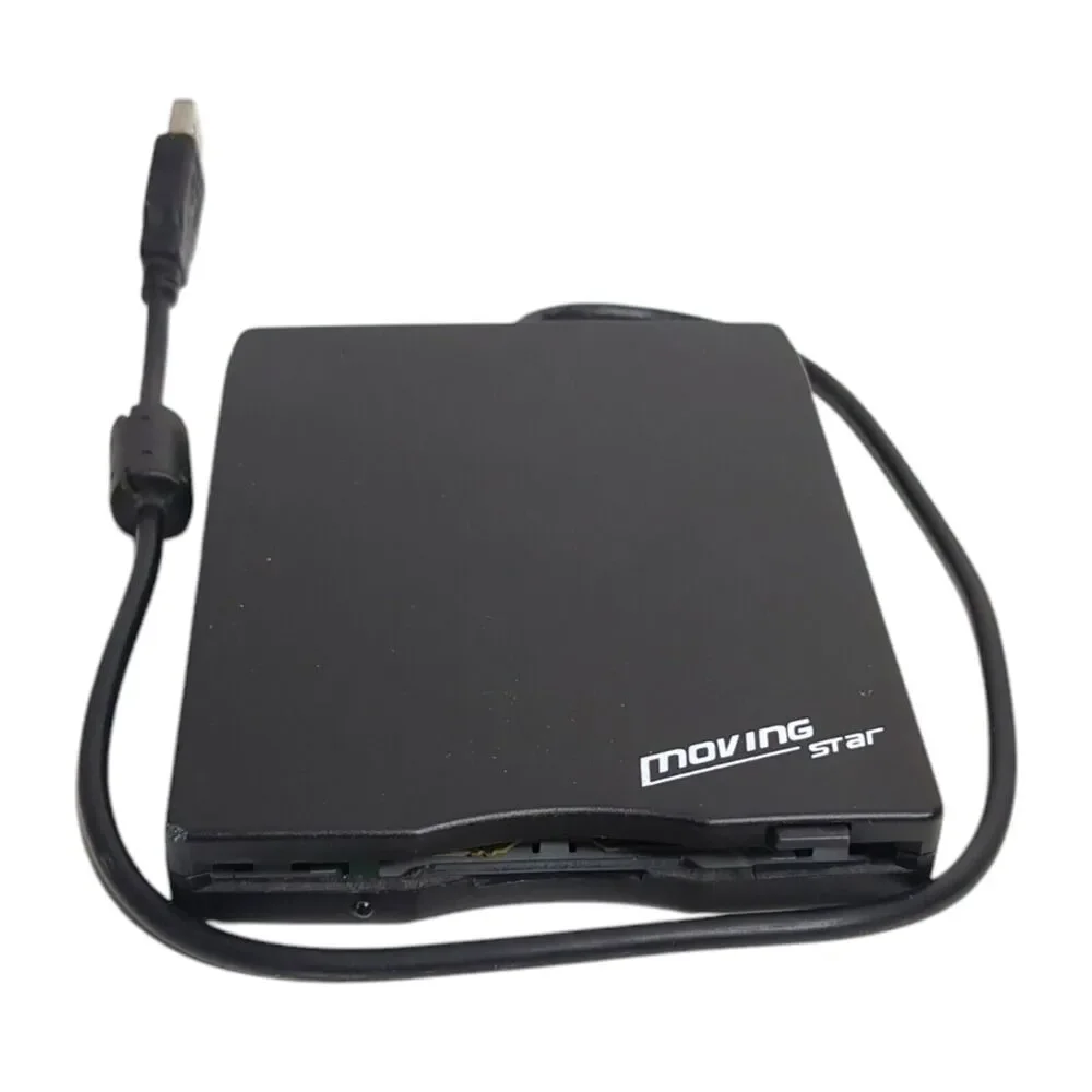 Moving Star USB Portable Diskette Drive - Tested & Working